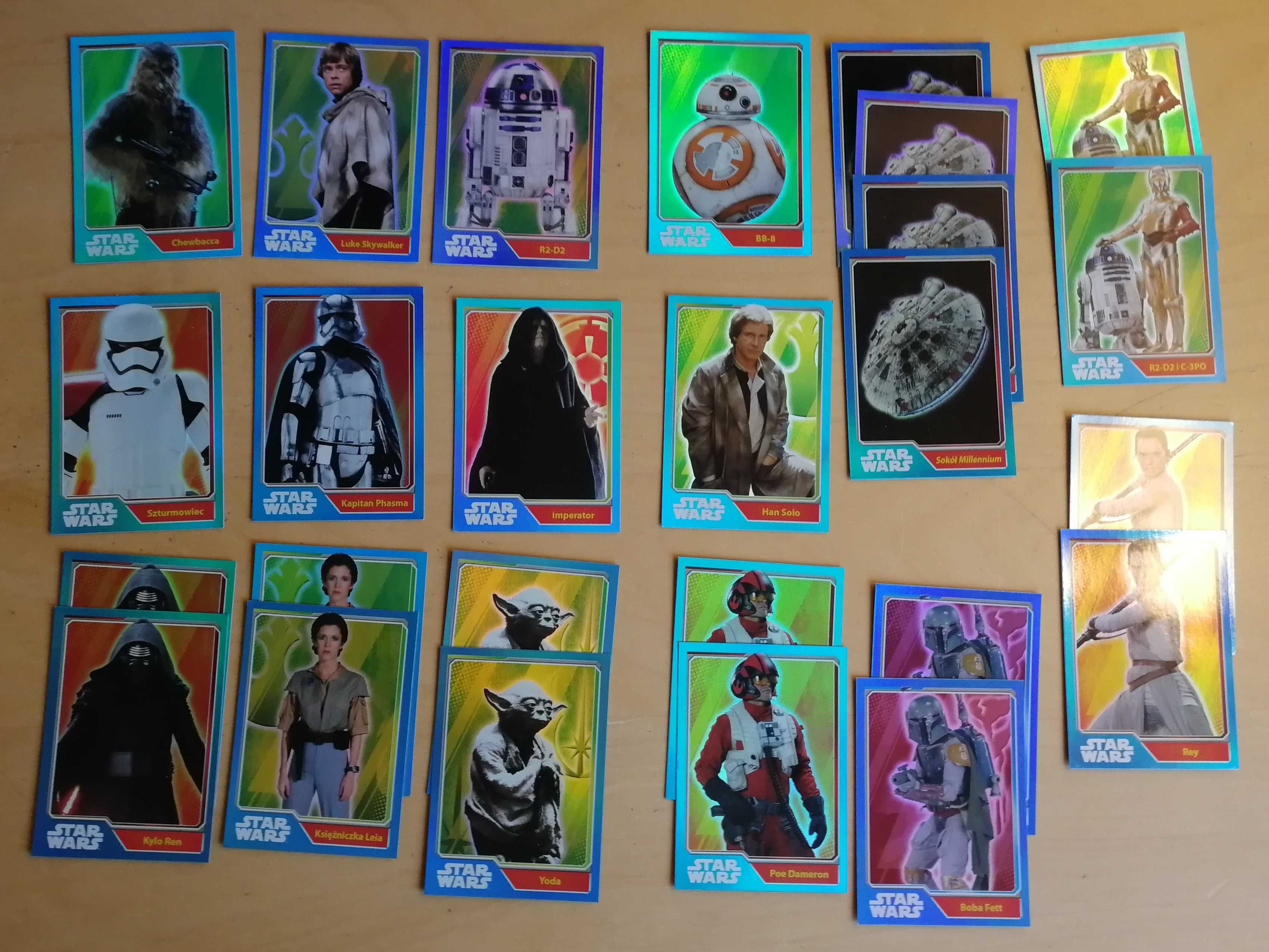 Karty kolekcjonerskie Star Wars- Hologram
