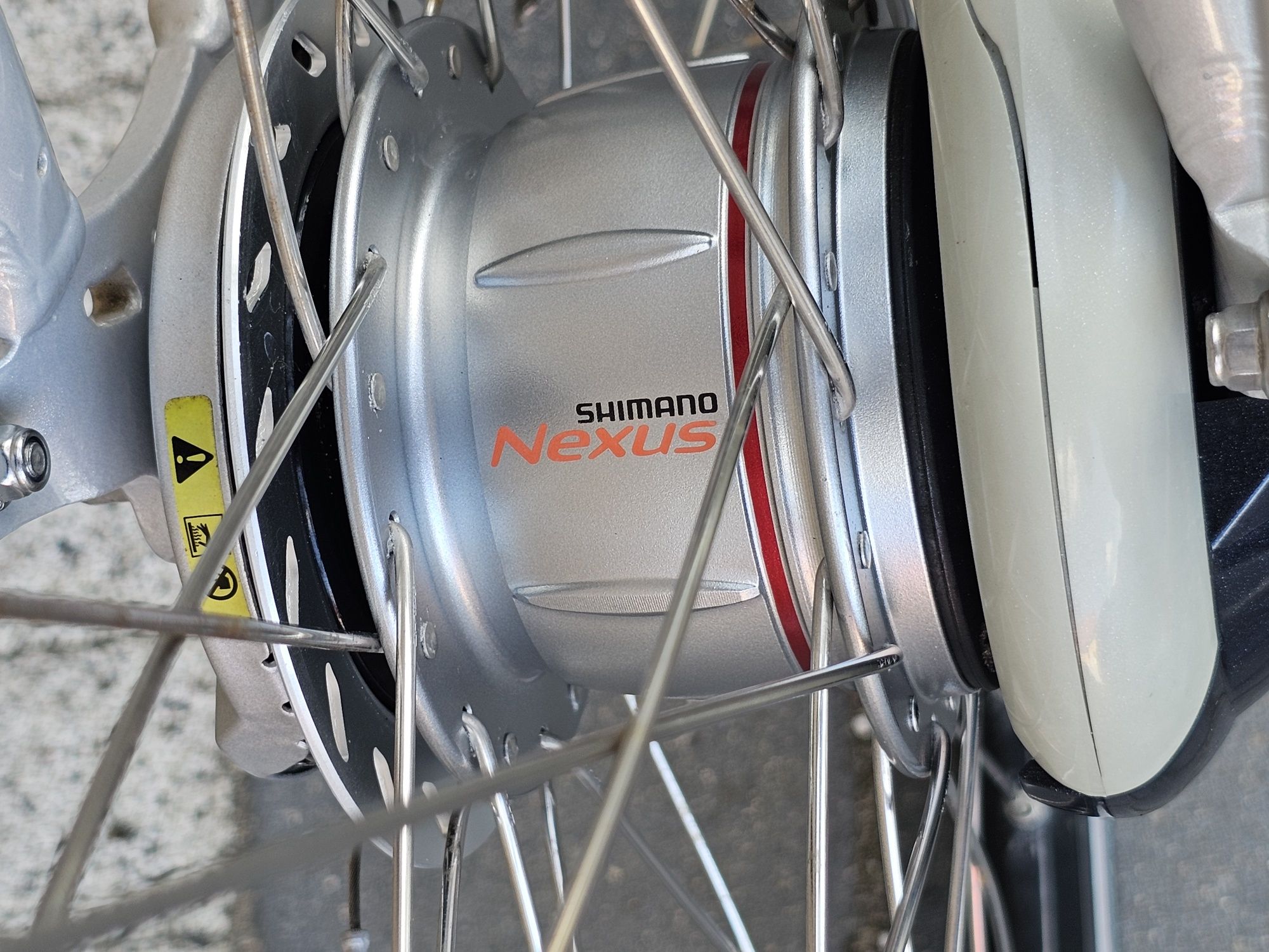 Damski miejski rower Gazelle Chamonix gazelle Orange Eclipse