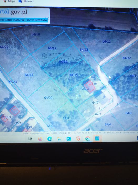 Działka Budowlana Szymbark 1200m2