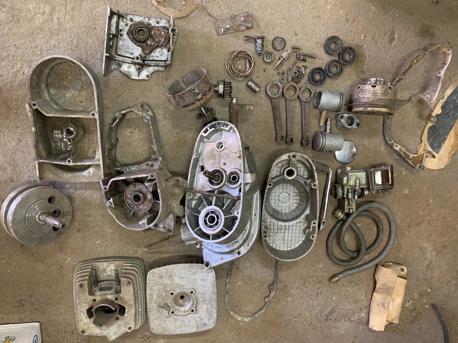 Мотор мотоцикла Минск