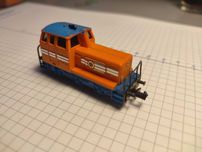 lokomotywa Fleischmann 2307, skala N 1:160