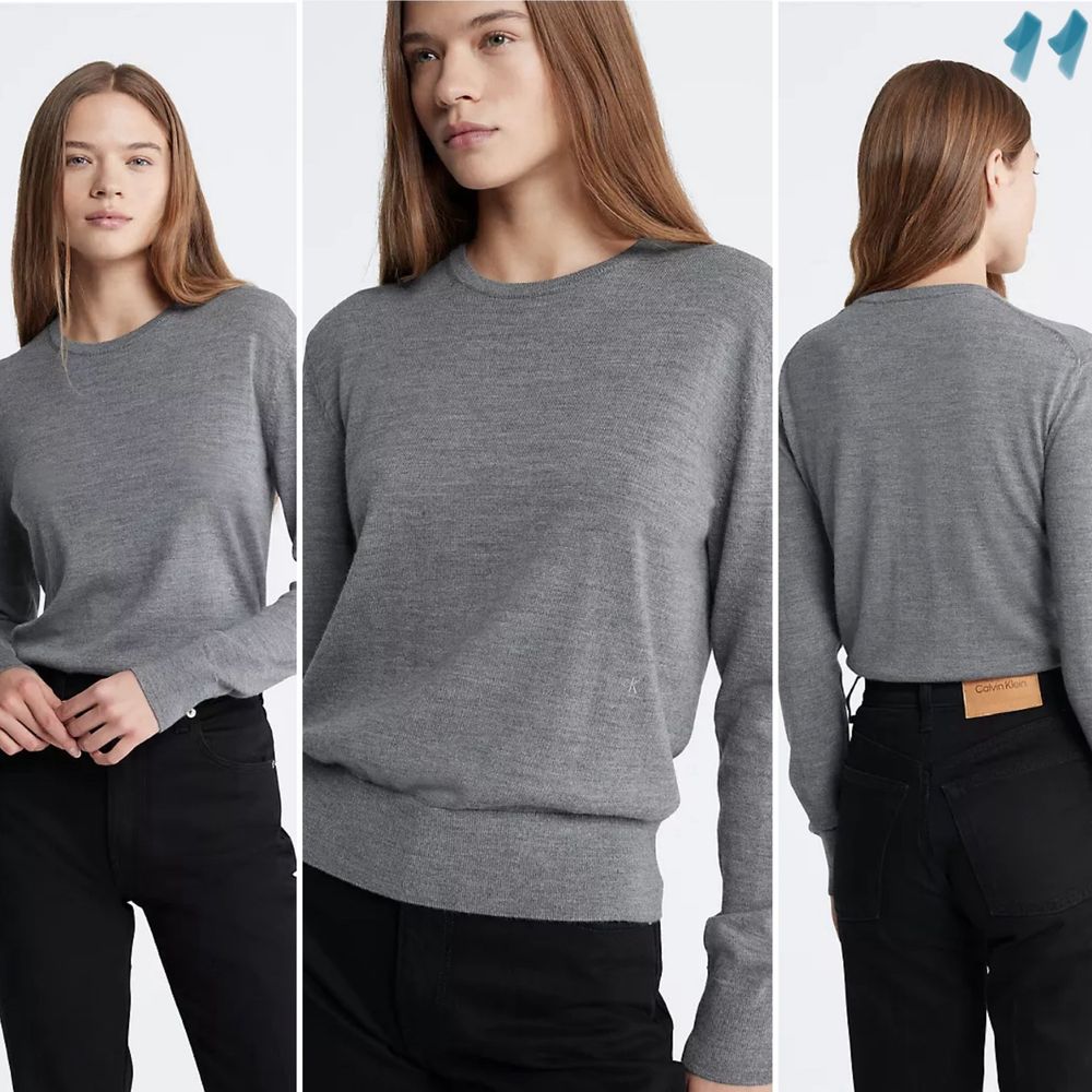 Кофта светр Massimo Dutti Calvin Klein вовна кашемір хлопок шерсть