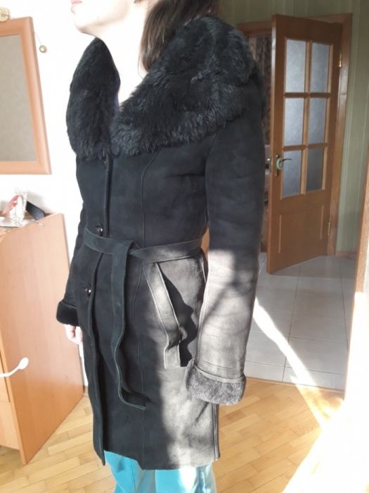 Дубленка женская натуральная. S (42/44)