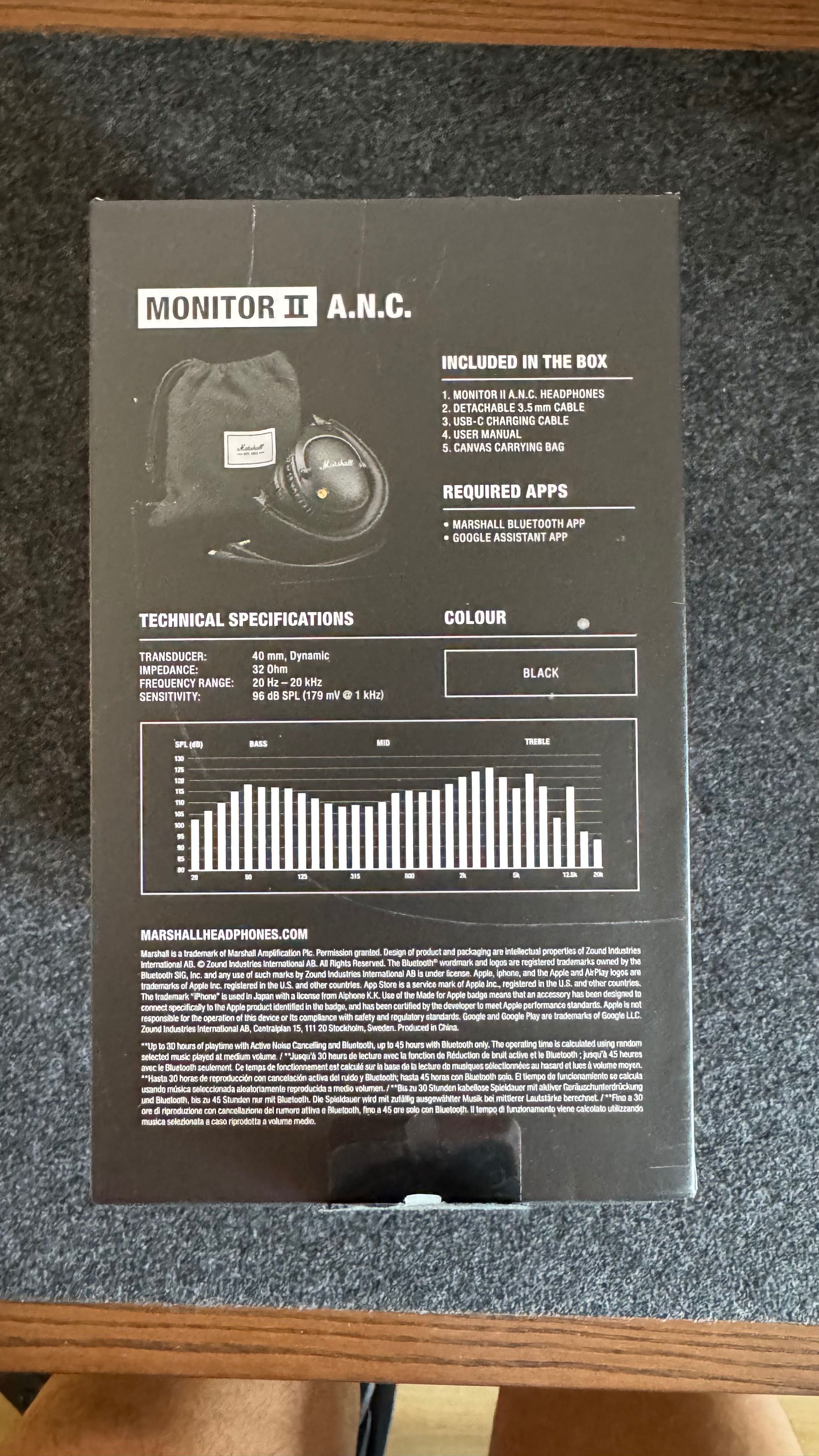 Marshall Monitor II