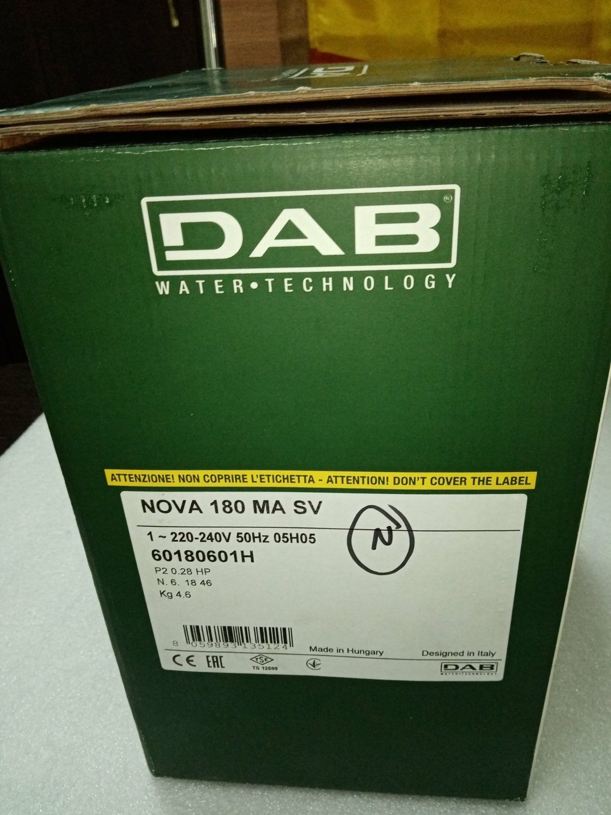 Dab Nova 180Ma Sv