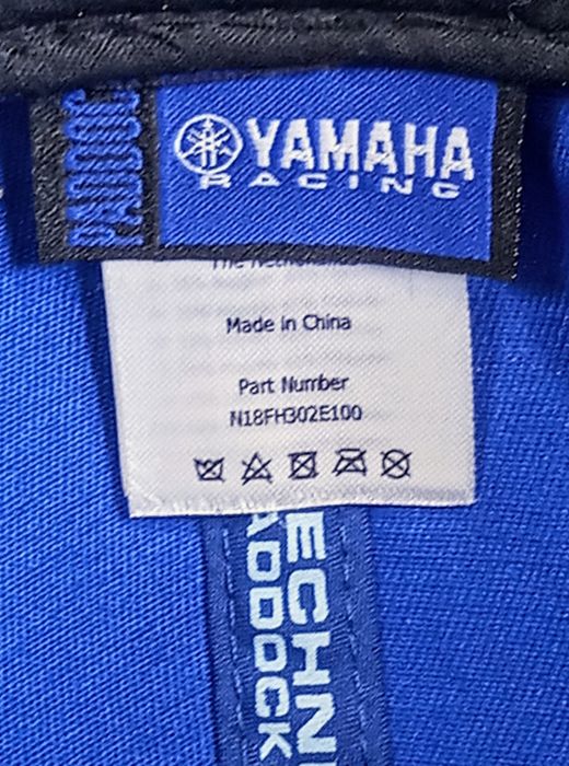 Oryginalna czapka z daszkiem bejsbolówka YAMAHA Racing