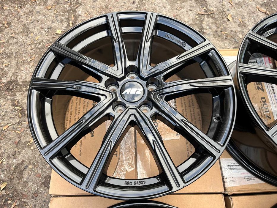4x felgi AEZ MONTREAL black 18" roz. 5x108 ET 50,5 VOLVO V60 V90 XC60