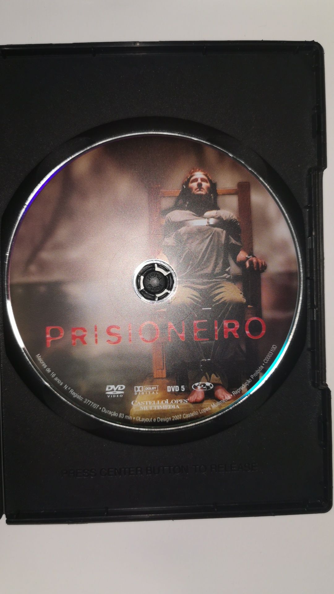 Filme "Prisioneiro" DVD
