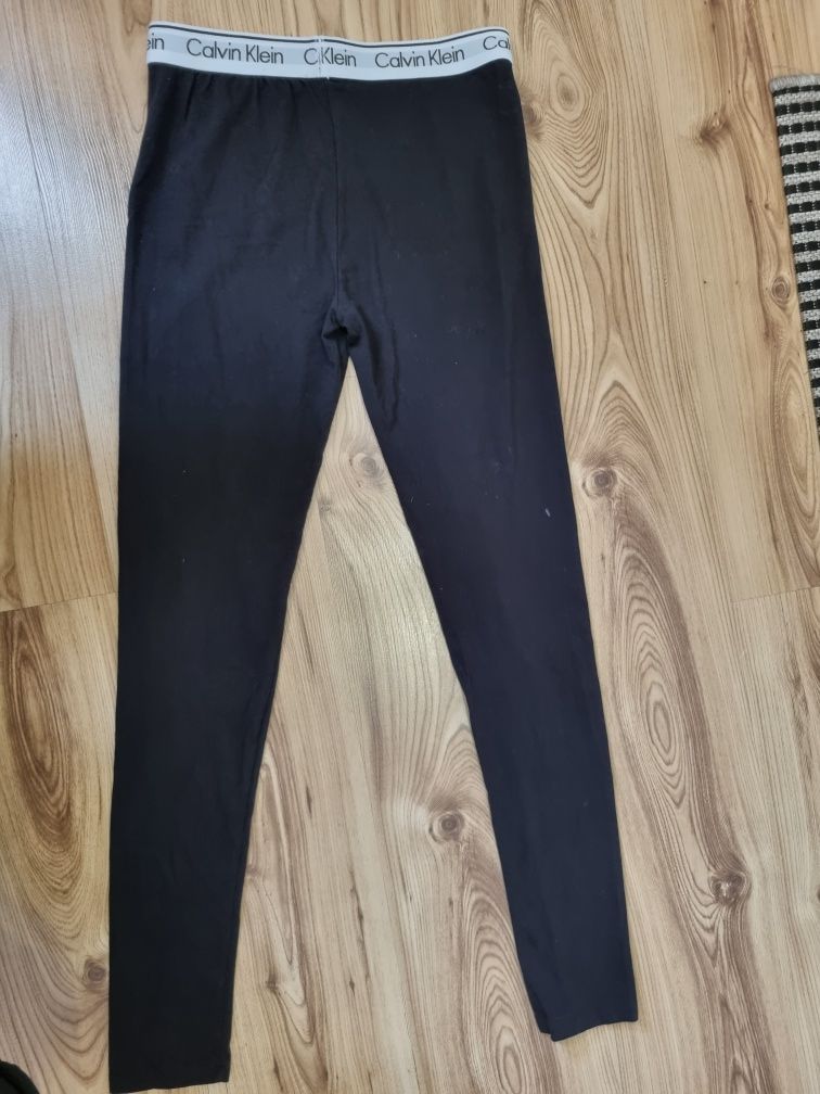 Leginnsy spodnie Calvin Klein L 40 czarne
