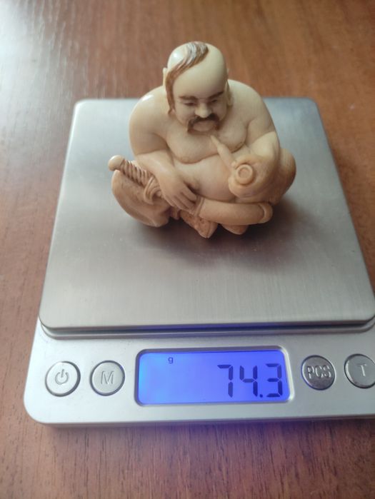 Козак. Миниатюра из кости. Авторская.