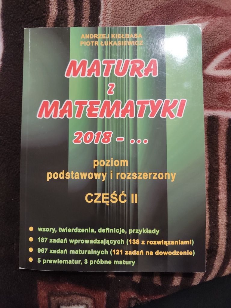 Matura z matematyki rozszerzony cz 2 Kiełbasa 2018