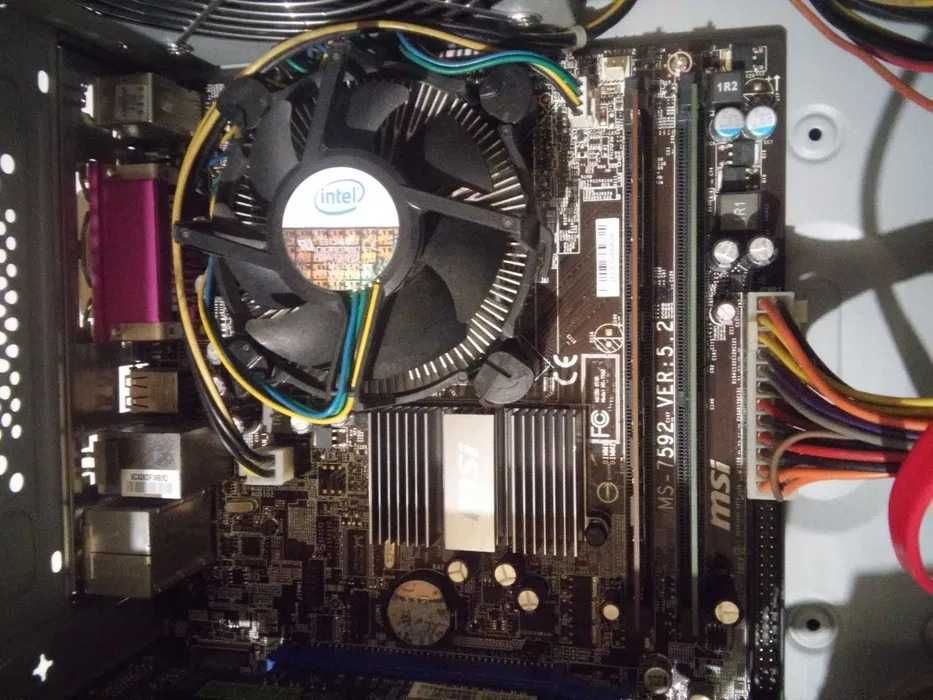 Компьютер (s775, e5500, 1tb hdd, 6GB DDR3, GeForce 7100)