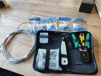 Zestaw narzędzi sieciowych RJ45 + 5 szt. moduł Keystone Jack UTP cat.6