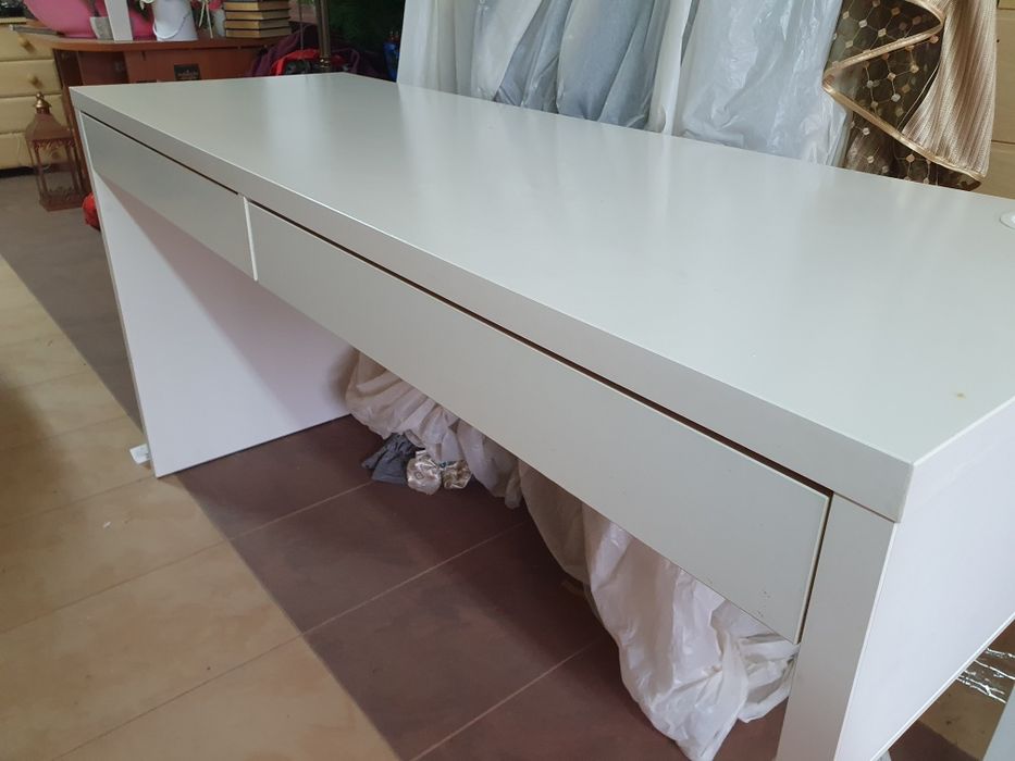 Stół Ikea Micke 142x50cm biały