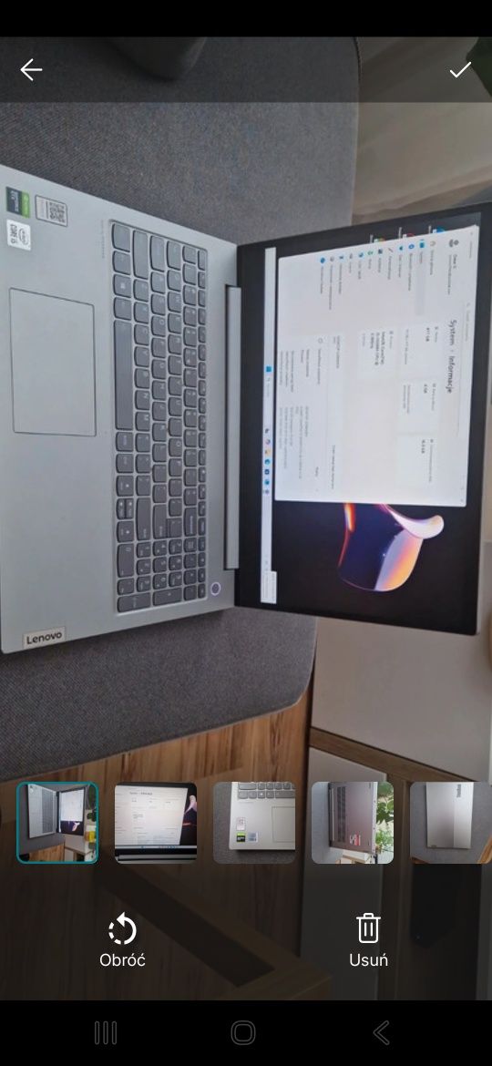 Laptop Lenovo i5
