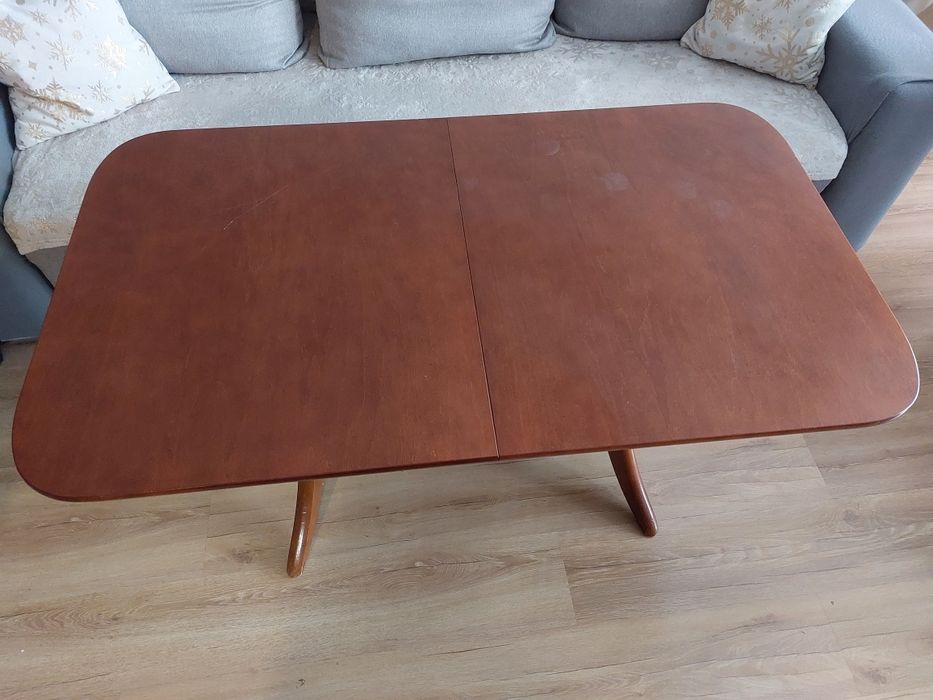 Ława rozkładana brązowa