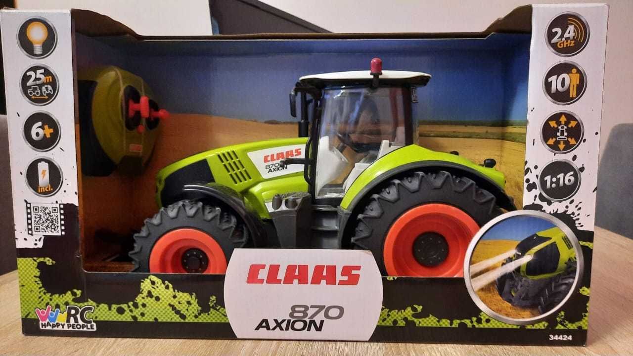 Zabawka traktor CLAAS AXION 870
