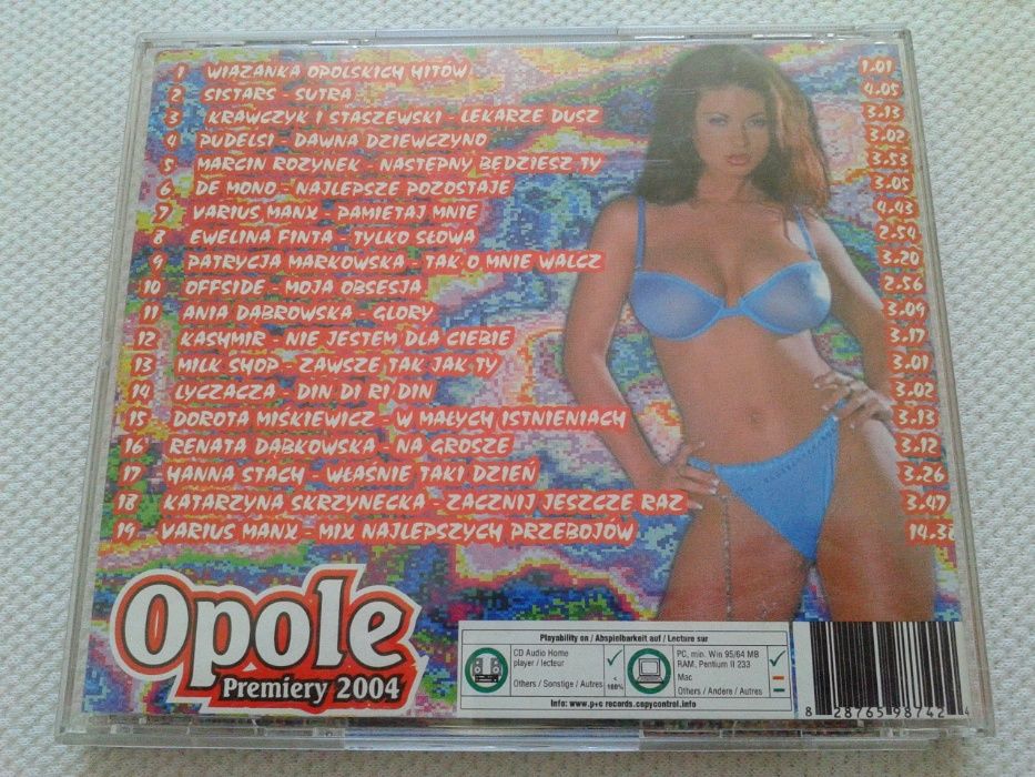 Opole 2004, Premiery CD