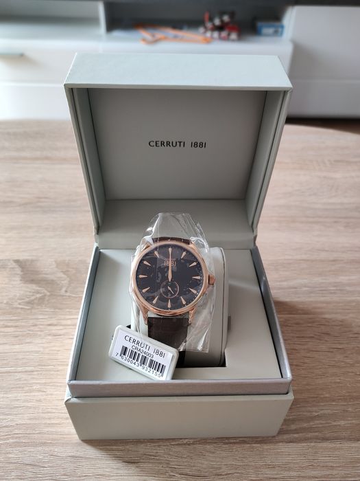 Cerruti 1881 CRA24003 elegancki zegarek nowy