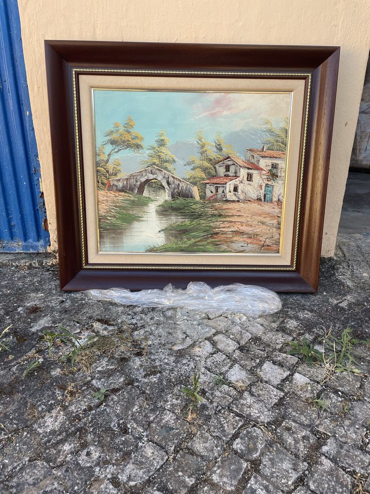 Quadro pintado à mão