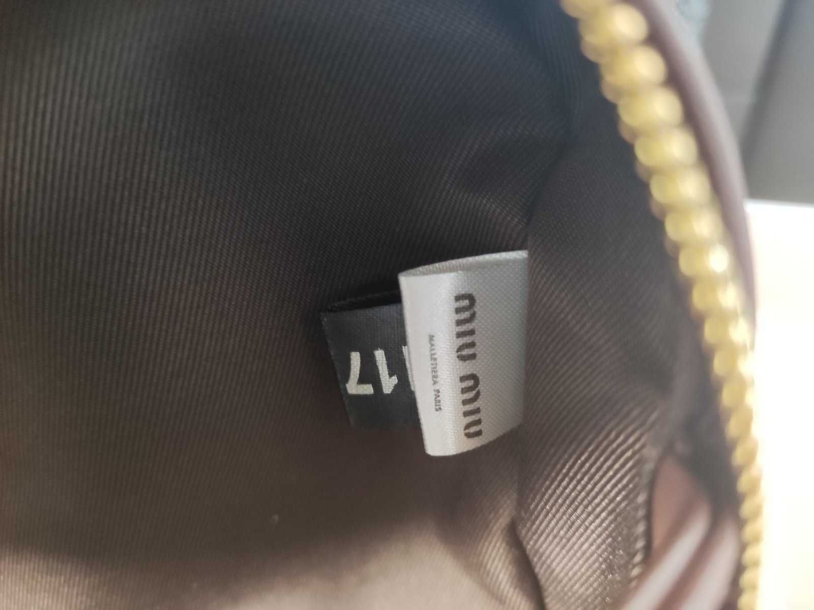 Torebka MIU MIU damska torba, Skora 203