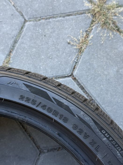 225/40/18 zeetex комплект зима склад резина шини б/у