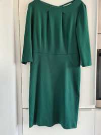 Quiosque sukienka ołówkowa biurowa tuba butelkowa zieleń r. M