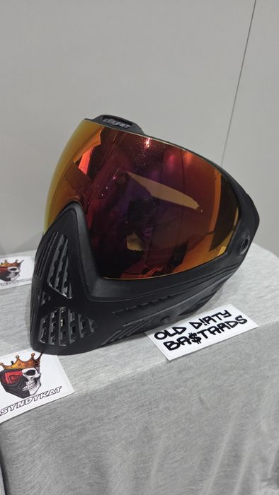 Maska dye i5 czarna black HD paintball speedsoft airsoft asg gelblast