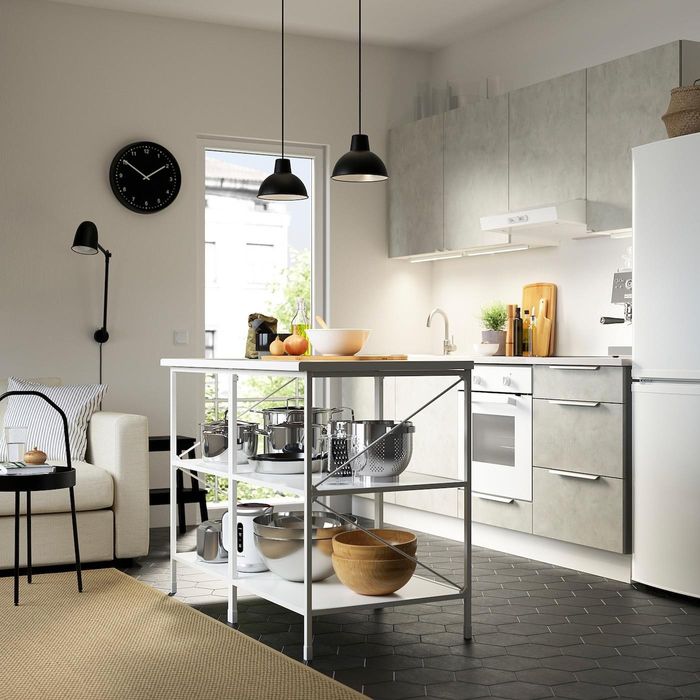 Wyspa kuchenna Ikea Enhet regał komoda szafka