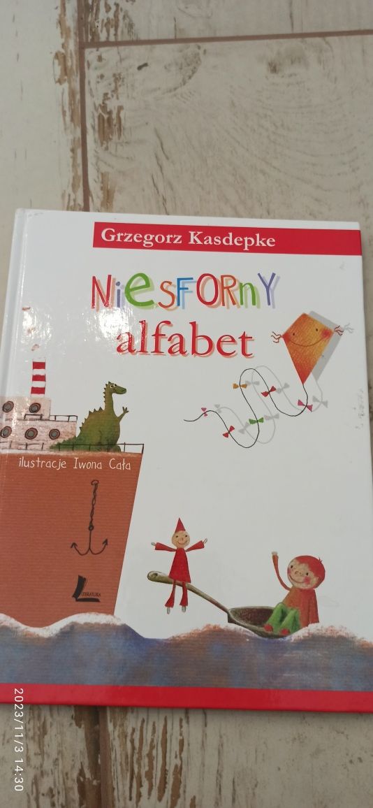 Grzegorz Kasdepke Niesforny alfabet jak nowa