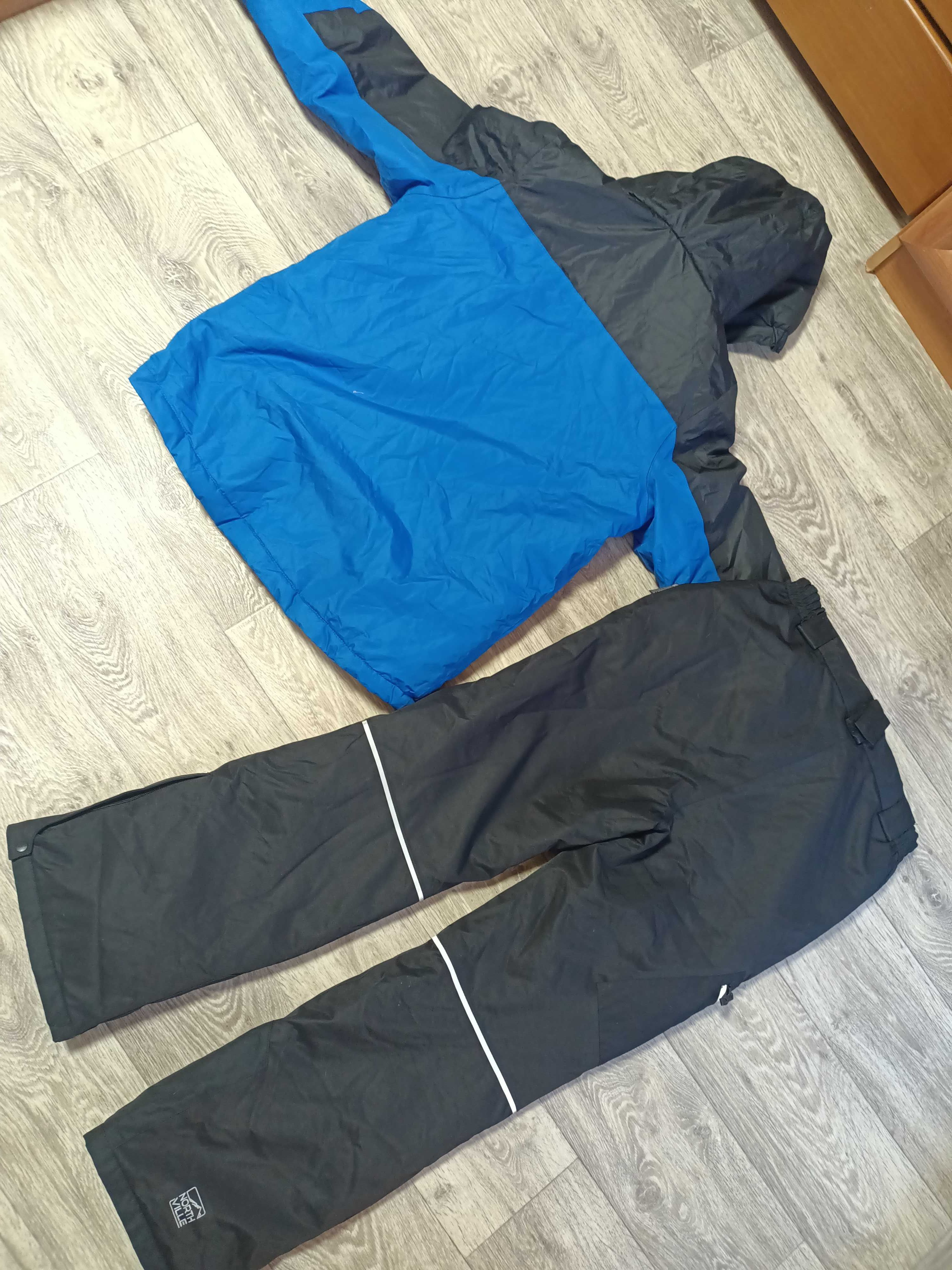 Костюм лыжный сборный 13-14 лет рост 158-164 см куртка штаны