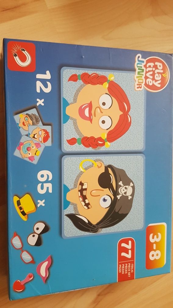 Zestaw gier i puzzli