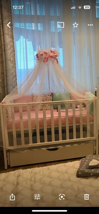 Дитяче ліжко 120*60