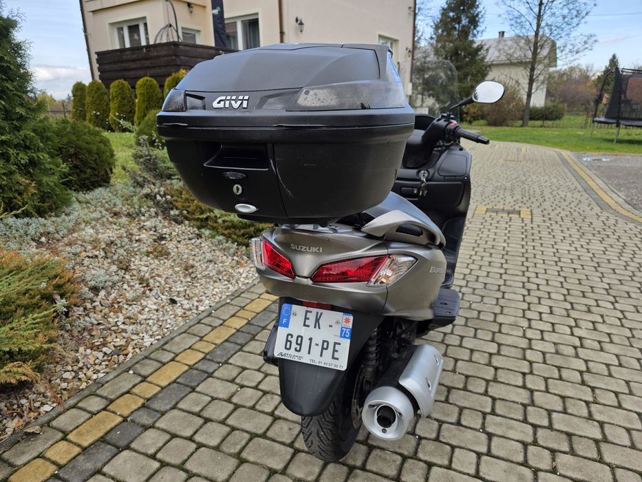 Suzuki Burgman 125-Kufer-2017r-Dowóz!!!