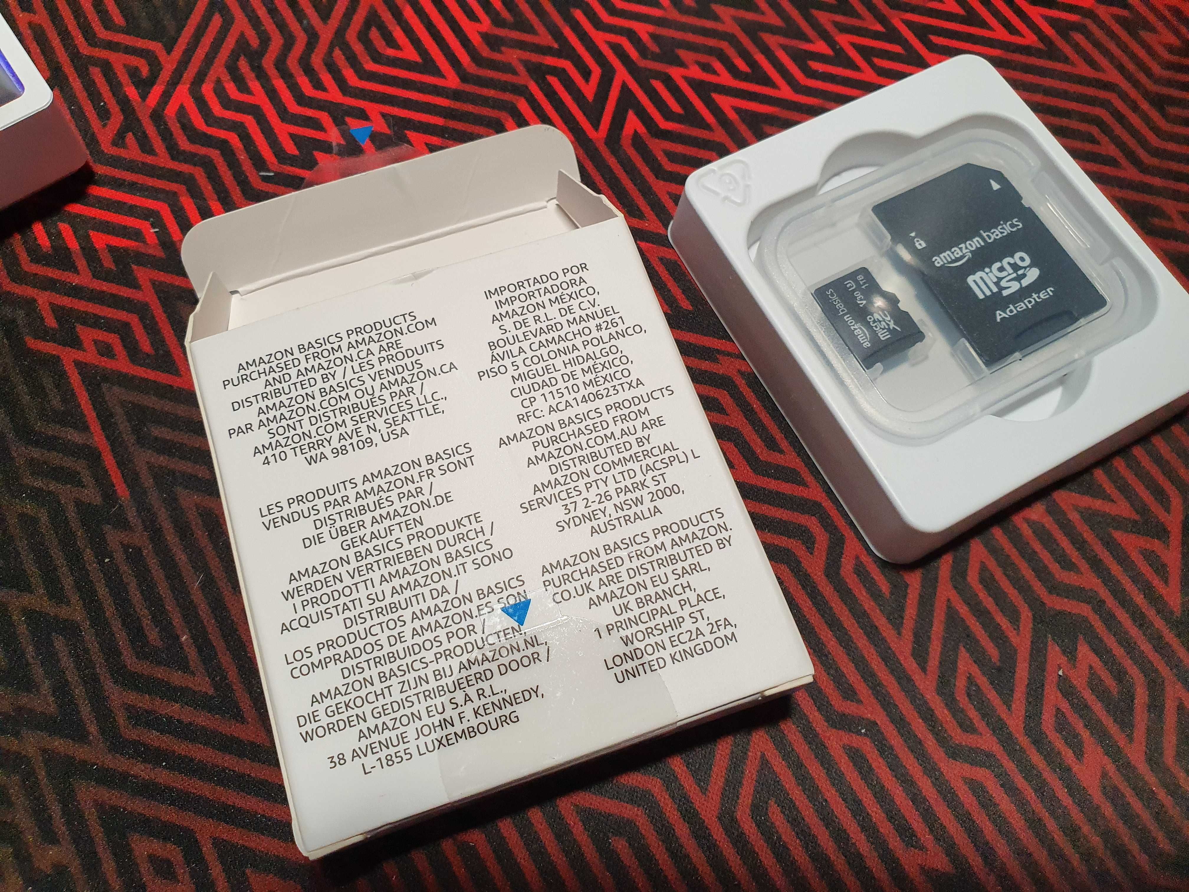 Карта памяти Amazon microSDXC 1 TB A2, U3, V30 150 MB/s SanDisk 1024GB