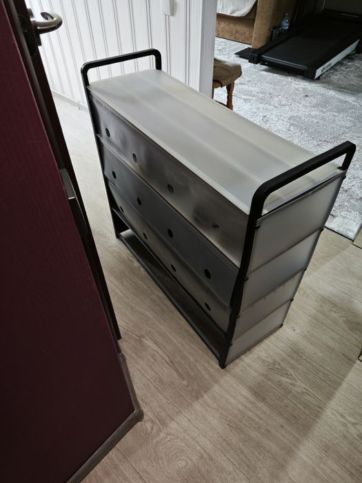 стойка для обуви разборная полка, 800*800*300, обувница, 15 пар