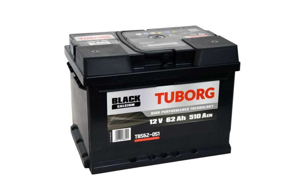Akumulator Tuborg Black 12V 62Ah 510A P+ Poznań - Forteczna 12A
