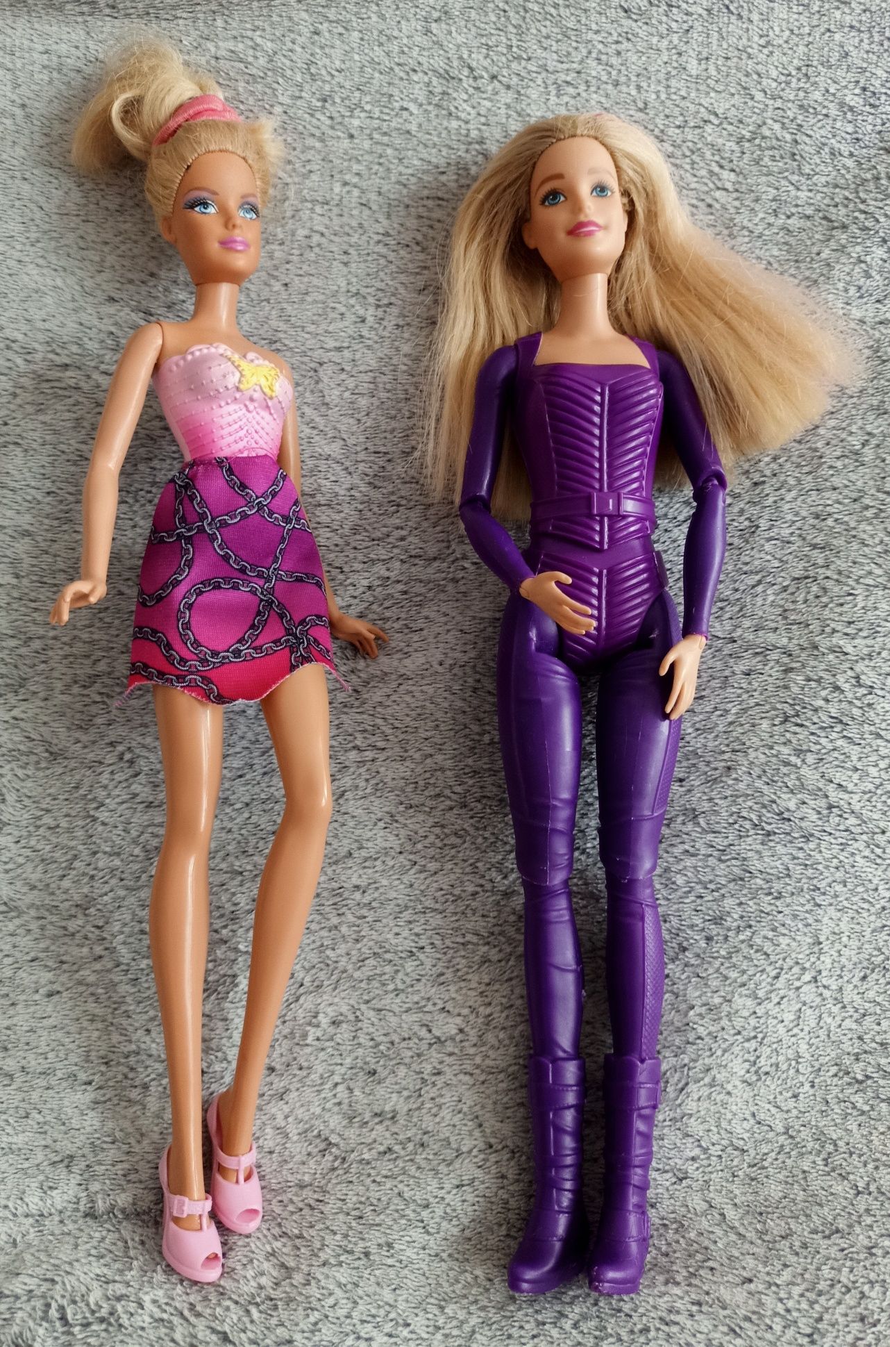 Zestawy zabawek lalki Barbie Mattel + dodatki sukienki, buciki, koń