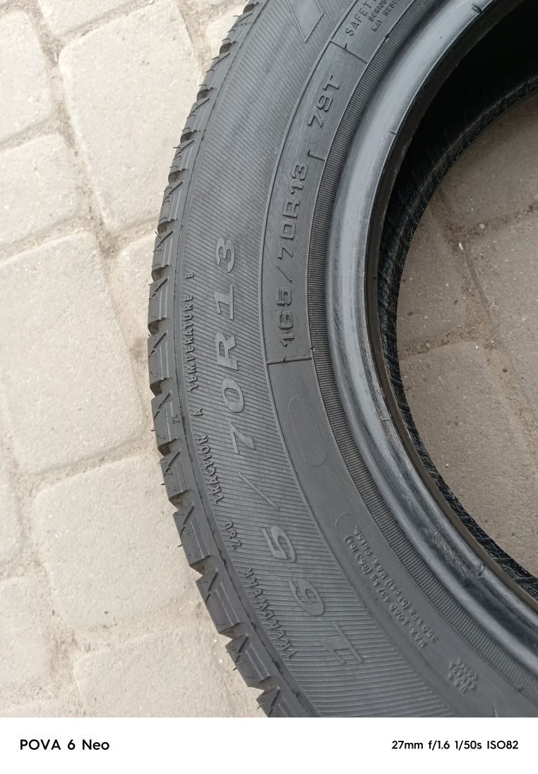 165/70 R13 Debica Passio 2 одна шина розпаровка одиночка