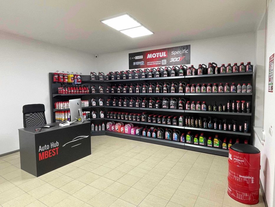 Металеві стелажі торгівельні від українського виробника в наявності