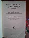 Missal Romano quotidiano latim-português por Dom Gaspar Lefebvre, 1963