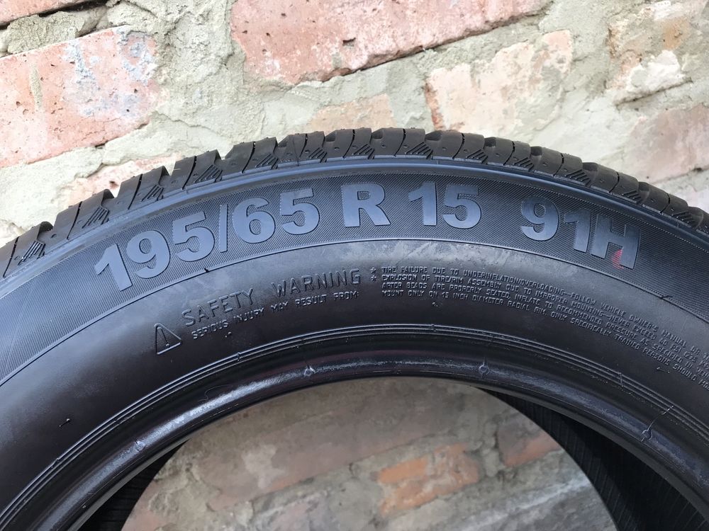 Новий скат Continental 195/65R15 з запаски 1 шт.