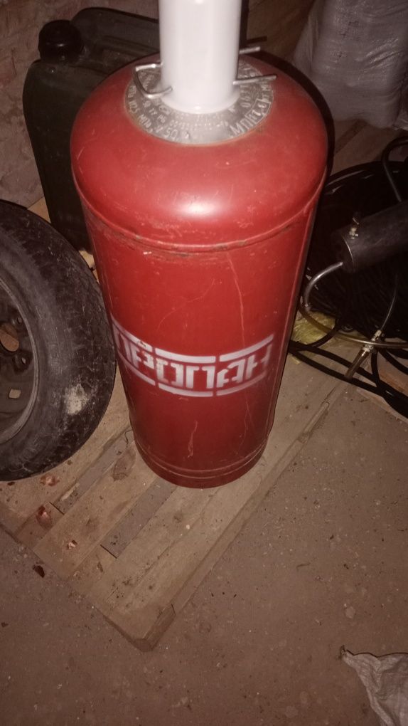 Баллон пропан заправлен