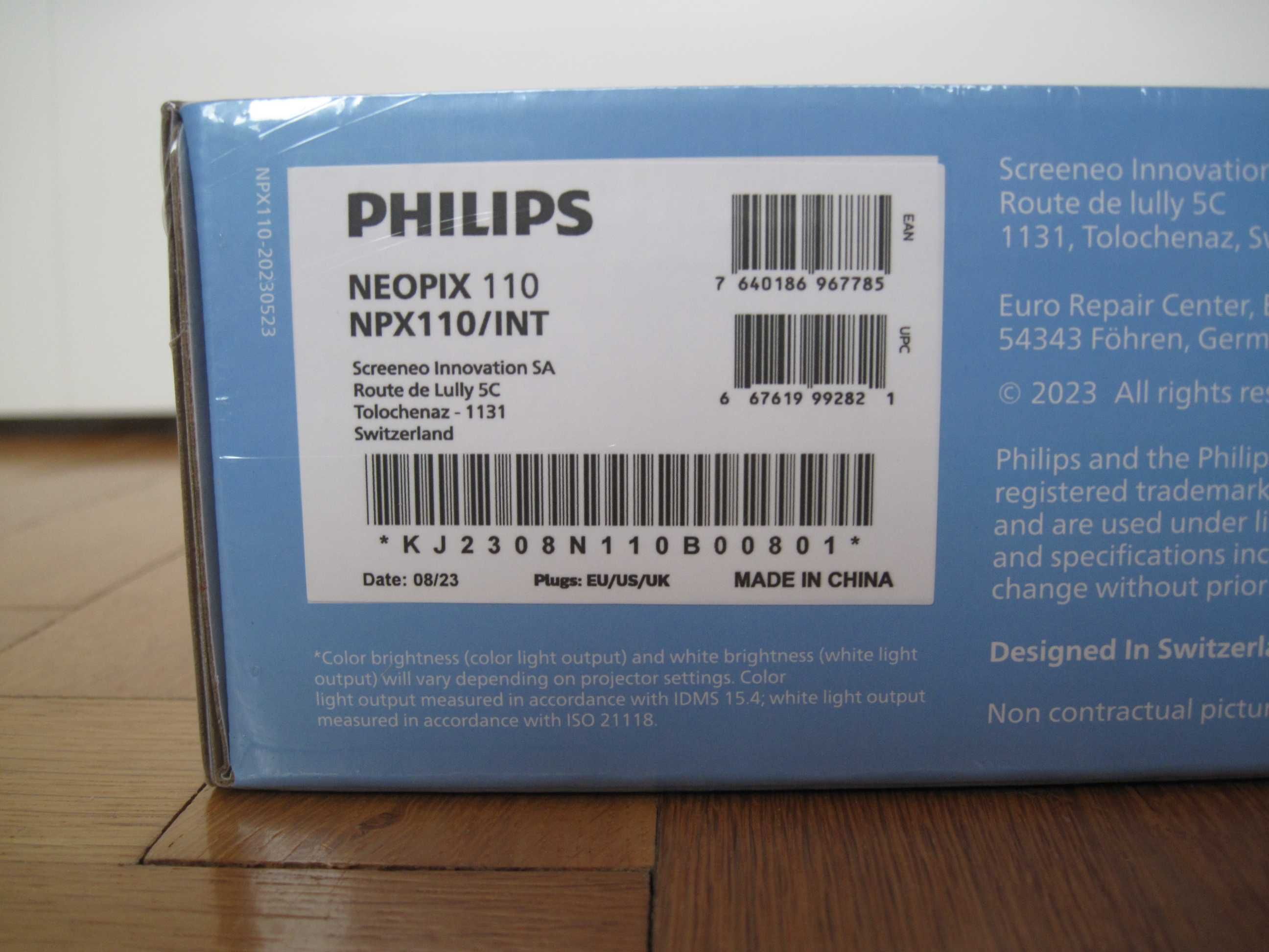 Sprzedam nowy projektor PHILIPS NeoPix 110