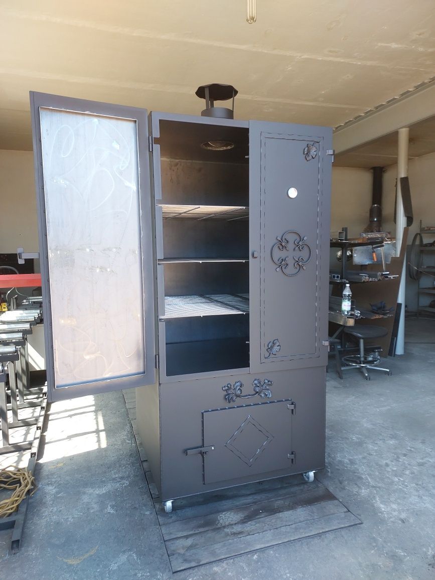 Wędzarnia Grill Smoker SOLIDNA od Kowala Blacha 3 mm Spawana