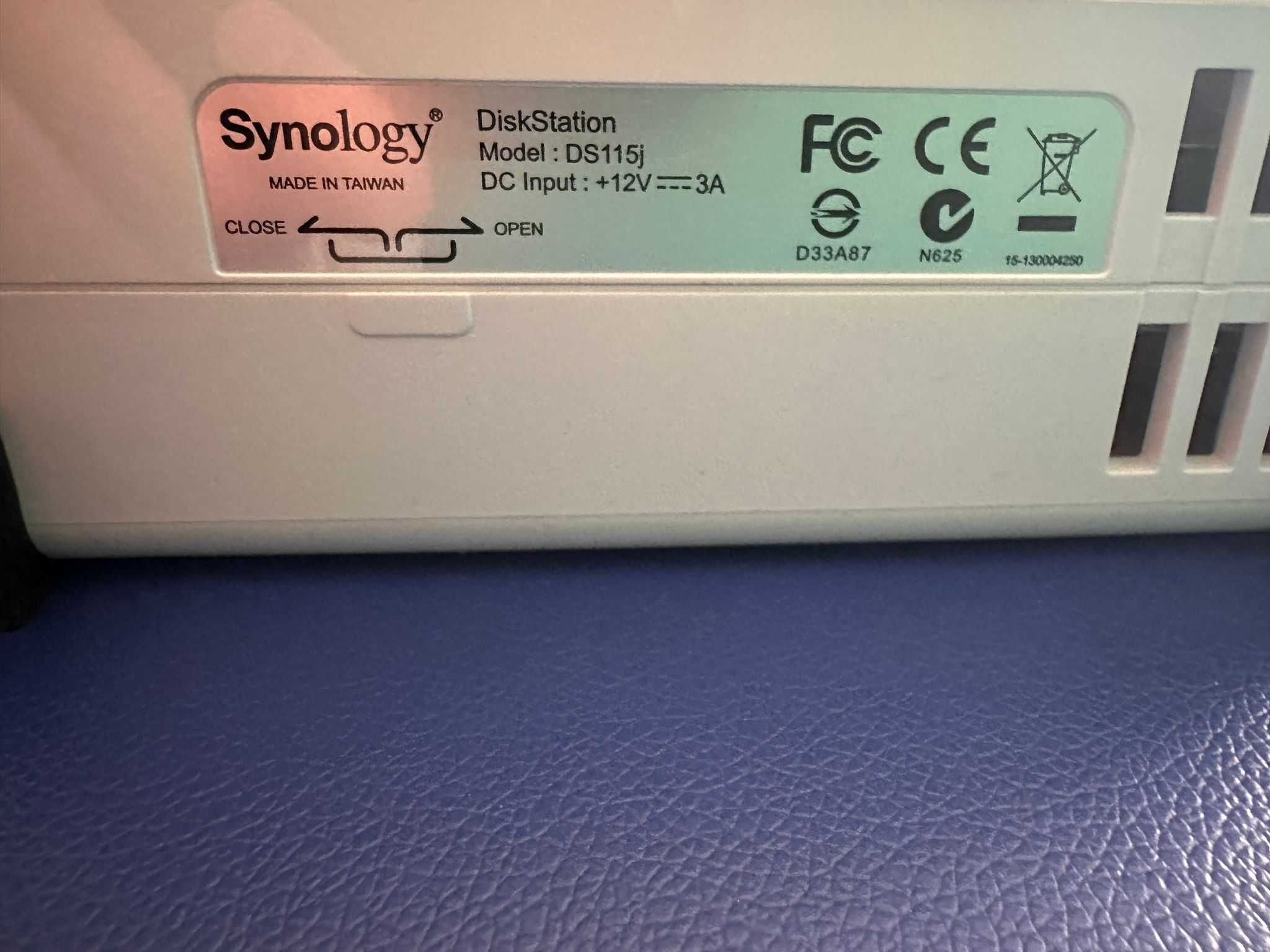 Synology DS115J + Dysk 1 TB Seagate Skyhawk