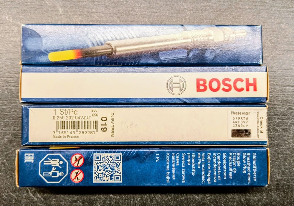 Свічки накалу Bosch для Opel