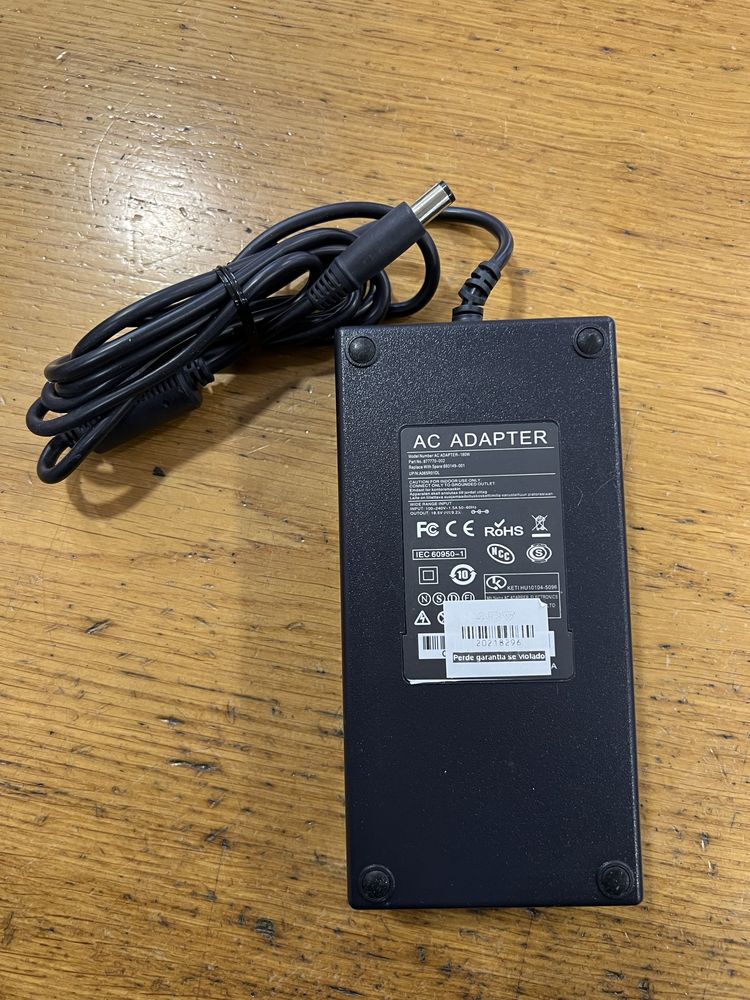 HP Carregador Adaptador alimentação 180W - NOVO