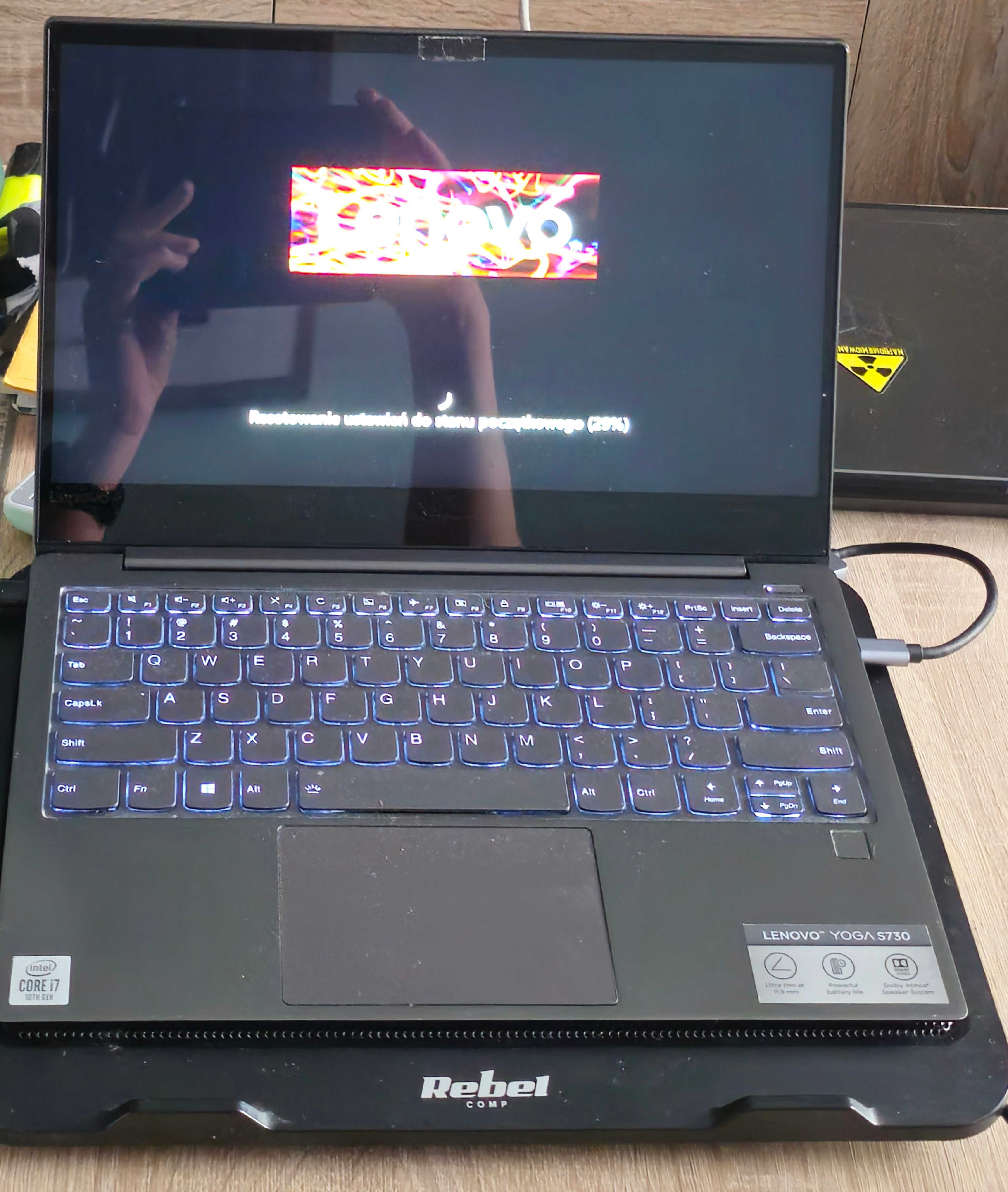 Laptop Lenovo Yoga S730 - piszczy wentylator!