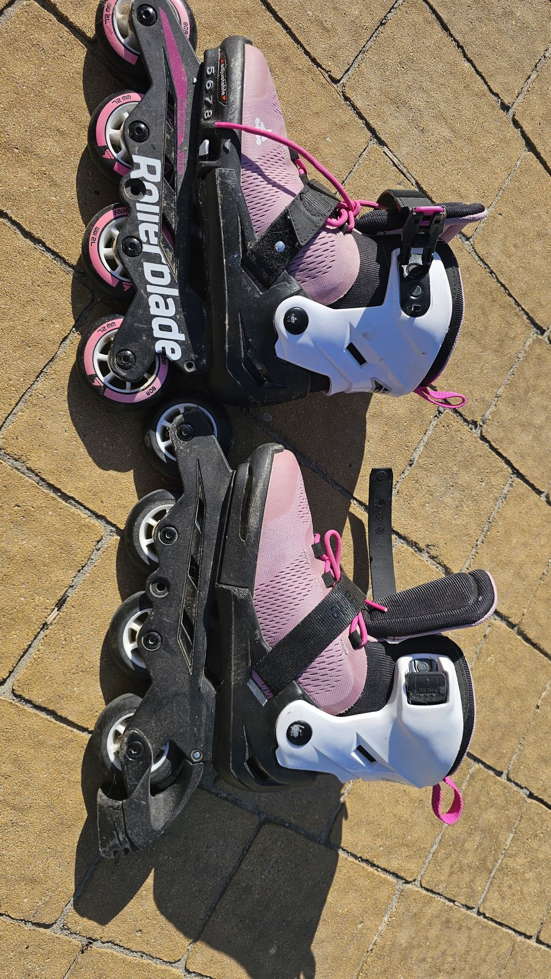 Rolki rollerblade microblade różowe